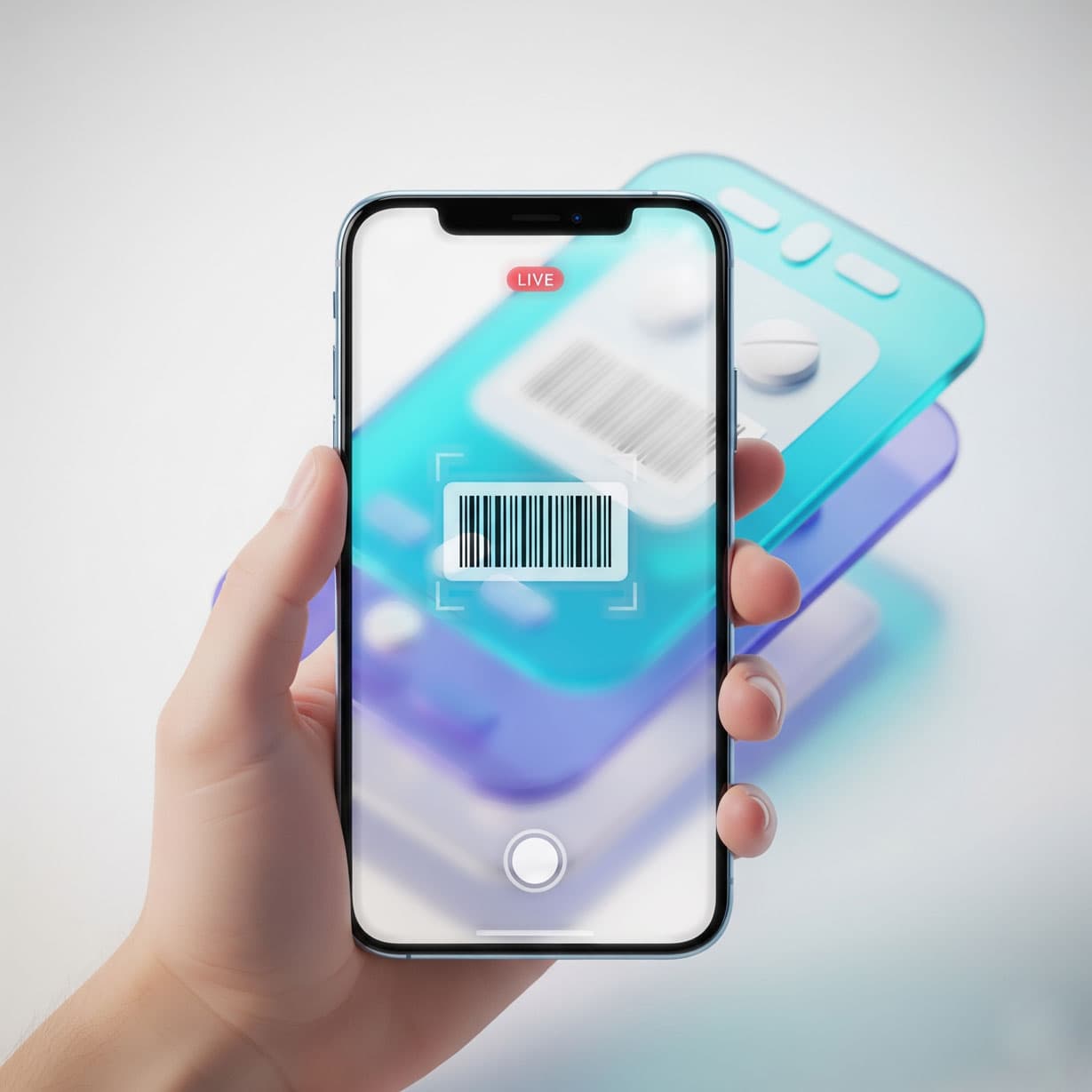 Barcode Scan Illustration